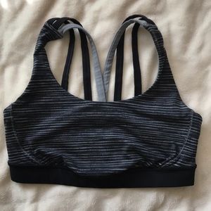 Lululemon energy bra exhale black